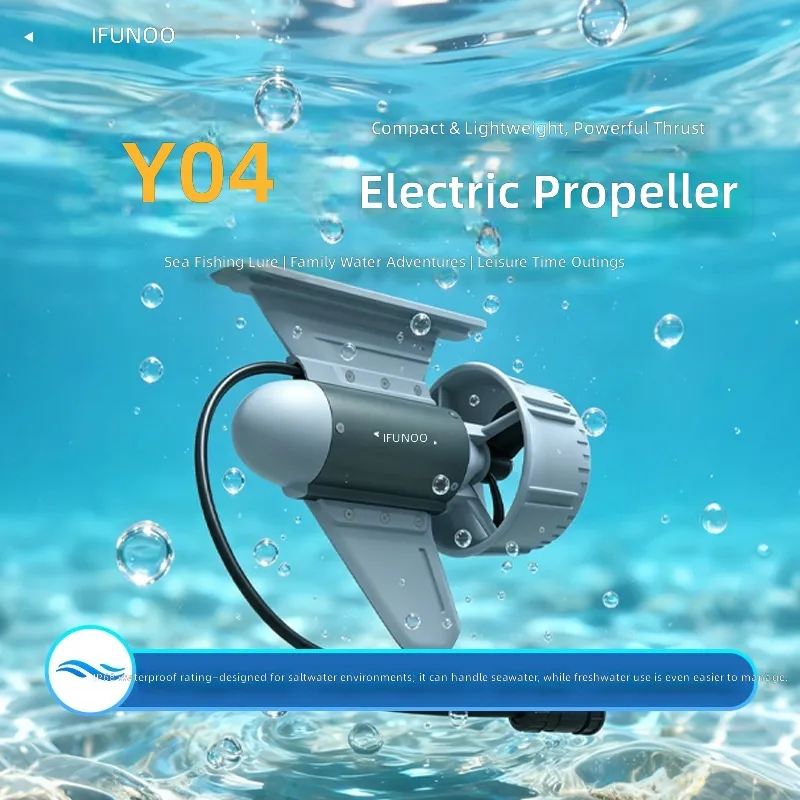 Fishing Boat Outboard Motor - Propulsore Elettrico Subacqueo 24V 330W con