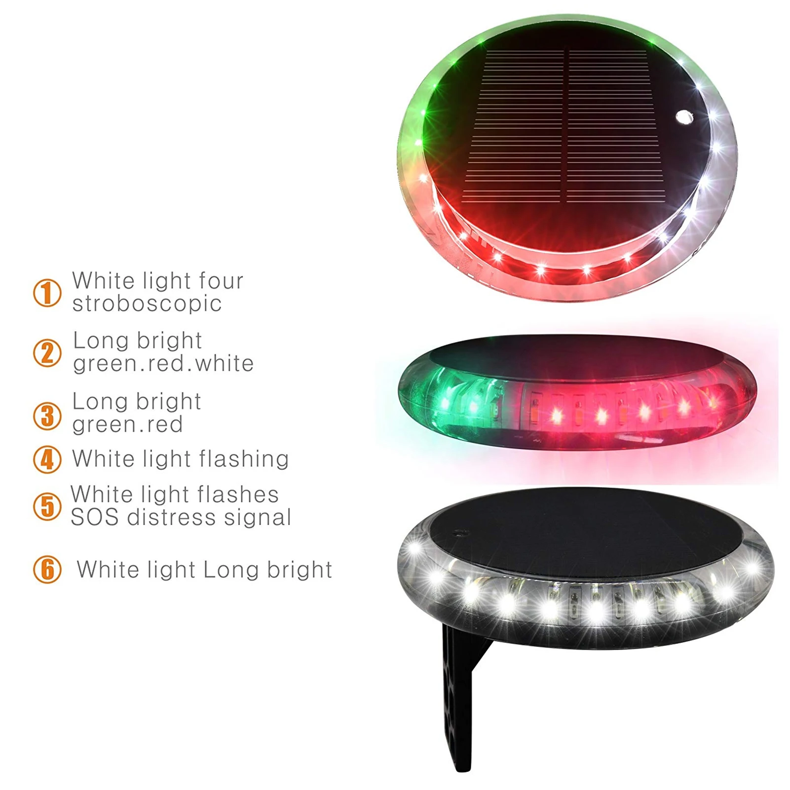 Fishing Boat Navigation Light - Luce di Navigazione Impermeabile a 6
