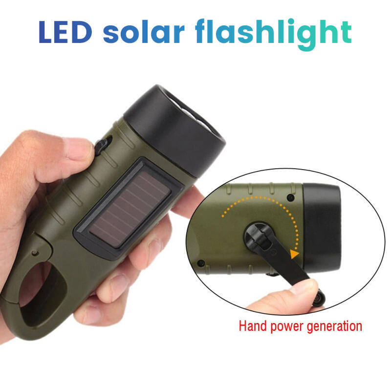 Fishing Boat Navigation Light - Torcia LED Ricaricabile a Energia Solare