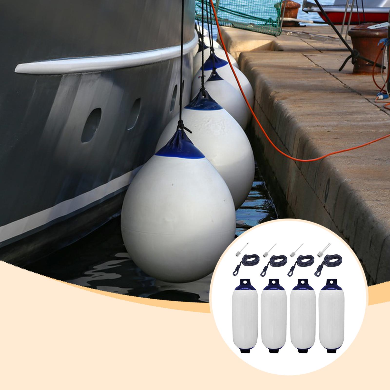 Set di 4 Parabordi per Barche, - Fishing Boat Oar recensione e prezzo